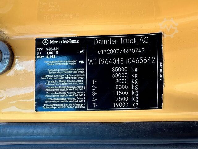 Sistem kabel Mercedes-Benz Arocs 3253 L ENA 8X2/4 HMF2820 KRAAN / KRAN/ CR...