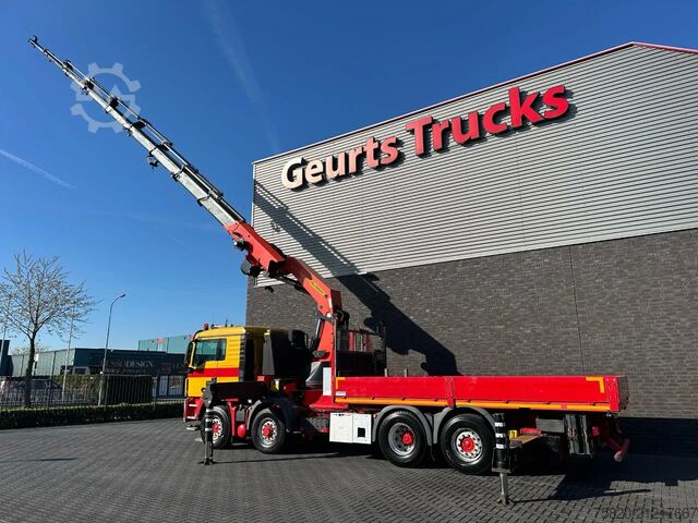 ক্রেন ট্রাক MAN 35.480 8X4H-6 BL MET PALFINGER PK92002-SH H KRA...