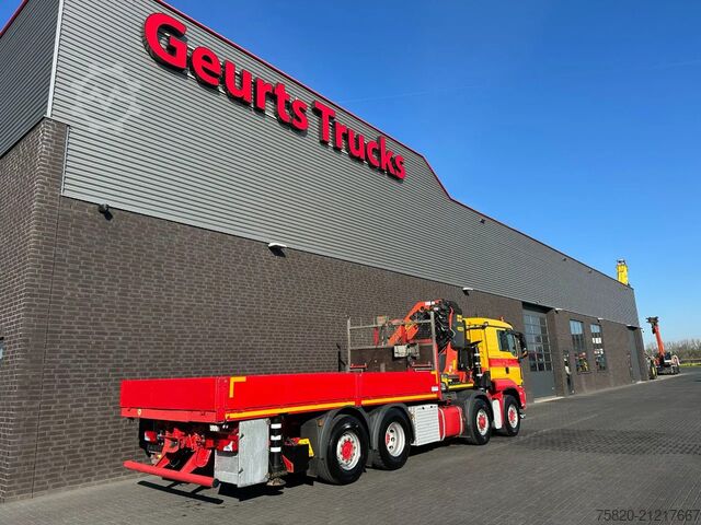 ক্রেন ট্রাক MAN 35.480 8X4H-6 BL MET PALFINGER PK92002-SH H KRA...