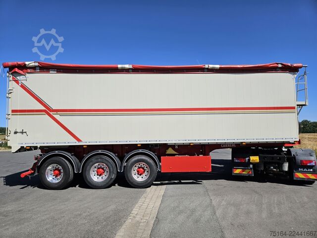 Kipper Auflieger CARNEHL CHKS/A Alukastenmulde