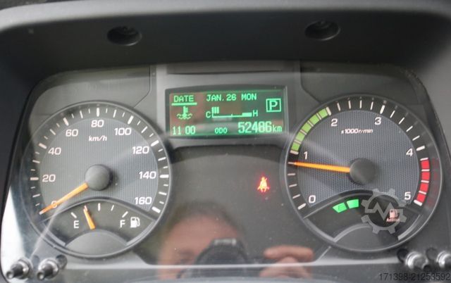 Kombi vozilo sa ceradom FUSO 7C18 Pritsche + Plane + LBW + Klima nur 57tkm