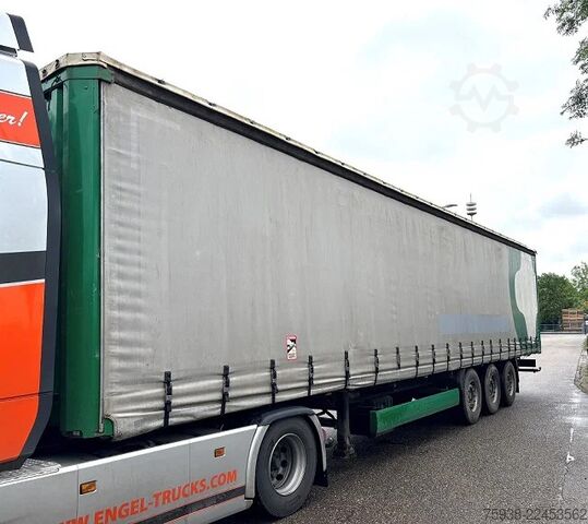 انزلاق القماش المشمع Krone SDP 27 CURTAINSIDE WITH SLIDING ROOF APK/TUV 08...