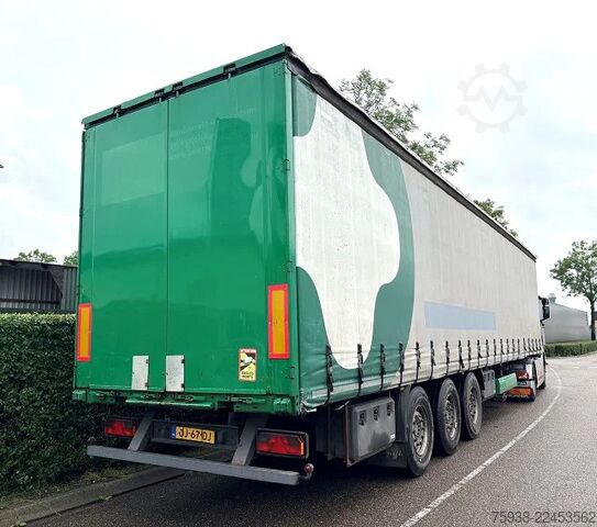 انزلاق القماش المشمع Krone SDP 27 CURTAINSIDE WITH SLIDING ROOF APK/TUV 08...