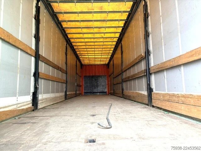 Kayar brandalar Krone SDP 27 CURTAINSIDE WITH SLIDING ROOF APK/TUV 08...