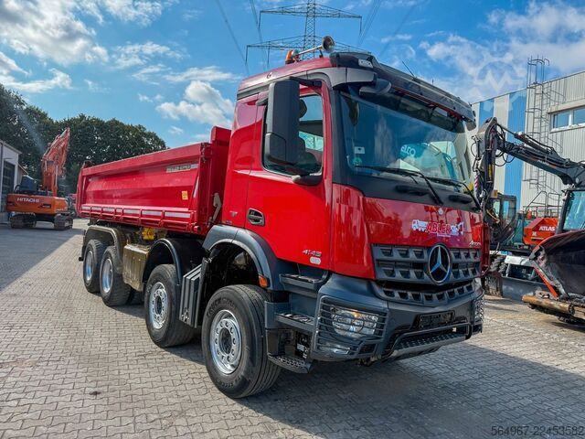 شاحنة قلابة ثلاثية الجوانب MERCEDES-BENZ Arocs 4146 3.S.K Bordmatic