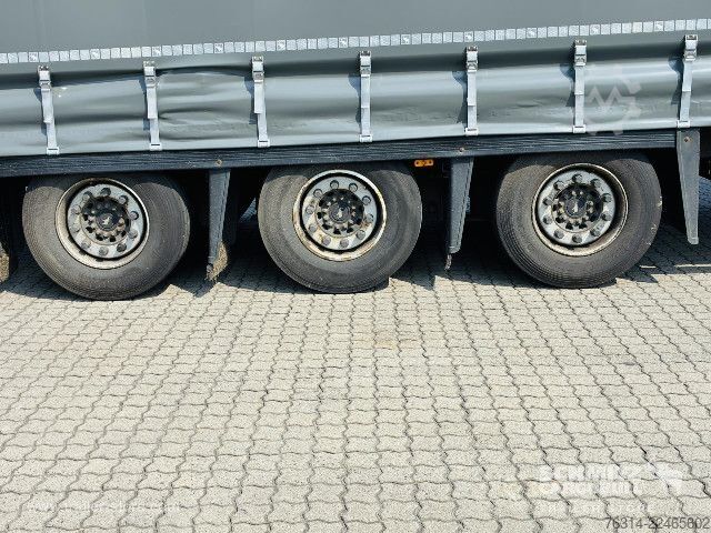 Semi-reboque aberto com lona Schmitz Cargobull Curtainsider Mega Getränke