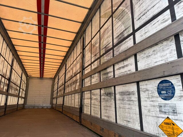 Auflieger mit Pritsche & Plane SCHMITZ CARGOBULL SCS 18/L *PR+PL * VARIO-SYSTEM * MEGA *