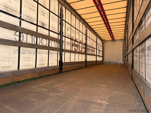 Auflieger mit Pritsche & Plane SCHMITZ CARGOBULL SCS 18/L *PR+PL * VARIO-SYSTEM * MEGA *