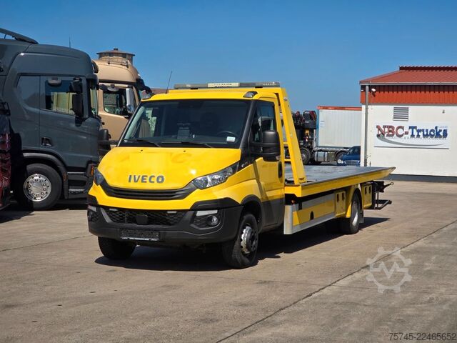 Abschleppwagen IVECO DAILY 70C18 * SCHIEBEPLATEAU * KLIMA * SPURHALTE