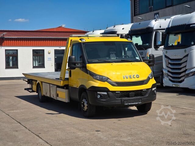 Abschleppwagen IVECO DAILY 70C18 * SCHIEBEPLATEAU * KLIMA * SPURHALTE