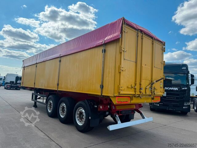 Semirremolque volquete SCHWARZMÜLLER HKS 3/E-AK *GETREIDEKIPPER * ROLLPLANE * LIFT *