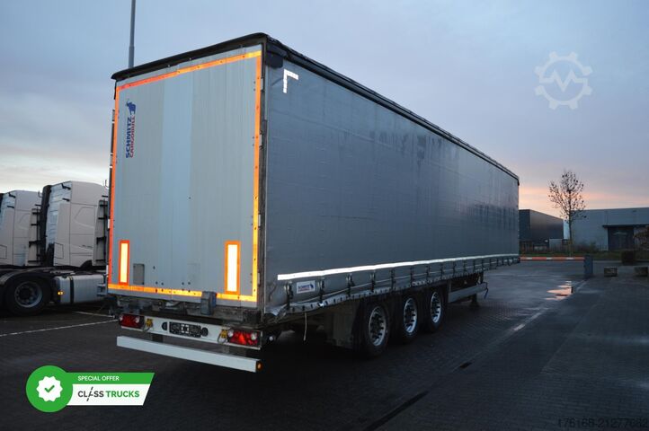 åpen semitrailer med presenning SCHMITZ CARGOBULL SCS24/L Varios