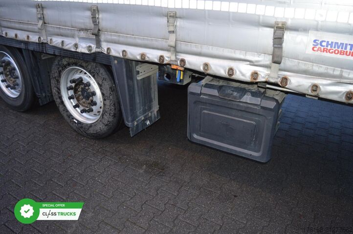 åpen semitrailer med presenning SCHMITZ CARGOBULL SCS24/L Varios