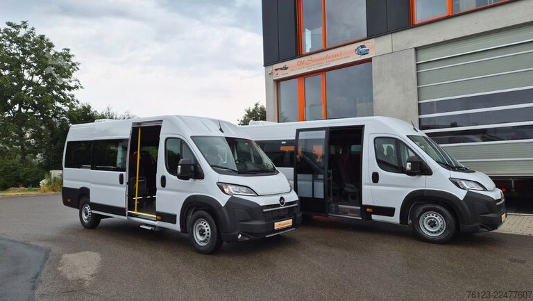 Furgoneta de caja alta PEUGEOT Boxer  Hochraum 9 Sitzer L3H2 verglast BlueHDi