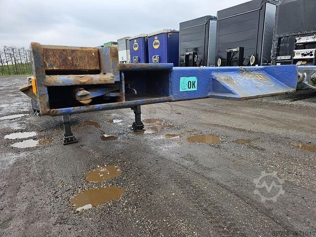 1994 GROENEWEGEN 3 AXLE CONTAINER CHASSIS 40 FT 2X20 FT 20 MIDDLE GOOD COND. 