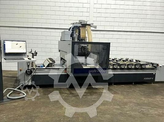 Trung tâm gia công CNC ngang Felder Profit H200 2022 Felder Profit H200