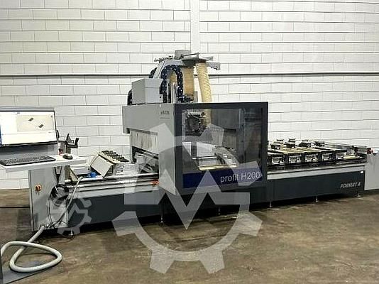 Trung tâm gia công CNC ngang Felder Profit H200 2022 Felder Profit H200