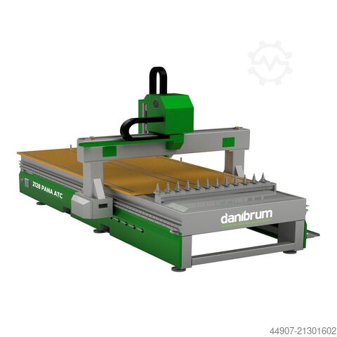 Router CNC dengan 3 sumbu DANIBRUM România 2128 PANA ATC