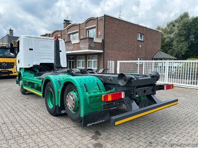 Camión portacontenedores de gancho SCANIA R440 MEILLER Abroller 6x2