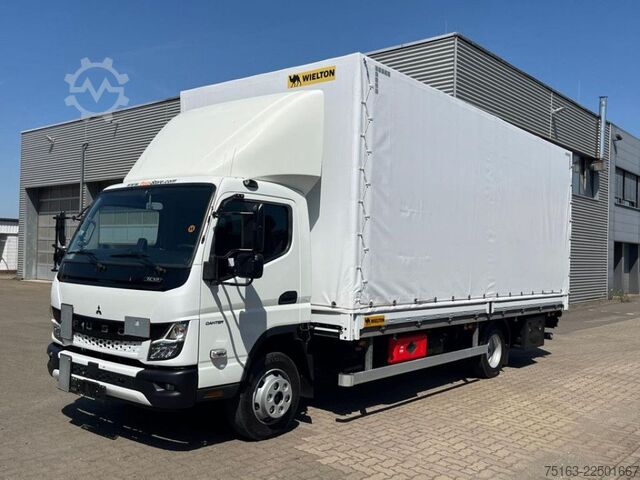 Furgon me perde anësore MITSUBISHI Canter Fuso 7C18 Pritsche LBW LBW 1 to /3,3to Nu