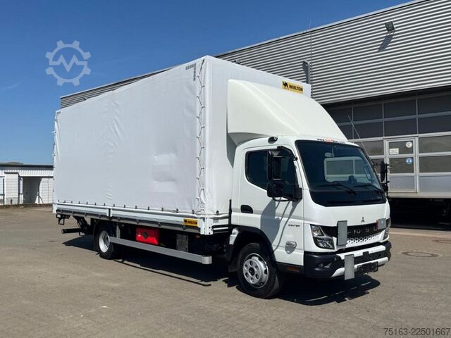 Furgon me perde anësore MITSUBISHI Canter Fuso 7C18 Pritsche LBW LBW 1 to /3,3to Nu