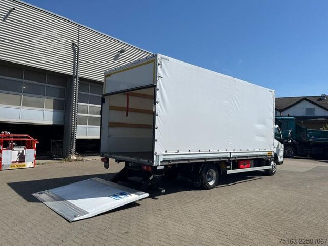 Furgon me perde anësore MITSUBISHI Canter Fuso 7C18 Pritsche LBW LBW 1 to /3,3to Nu