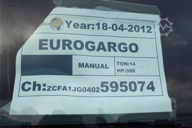 Vận chuyển lạnh/đông lạnh Iveco Eurocargo 140E + CARRIER + MANUAL + ATP!!  LIFT...