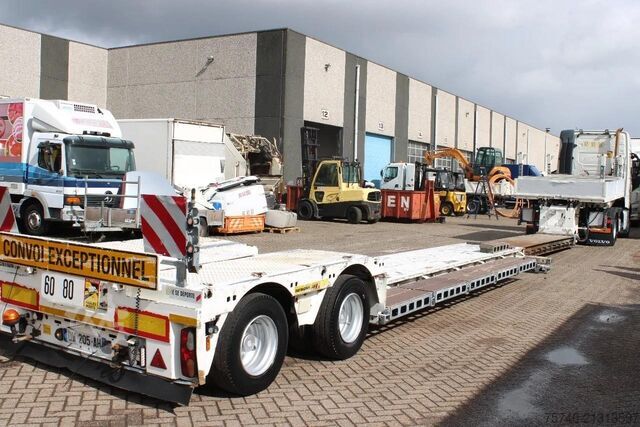 Semi carregador baixo Faymonville extentadable 20m disconnectable front + 42000kg...