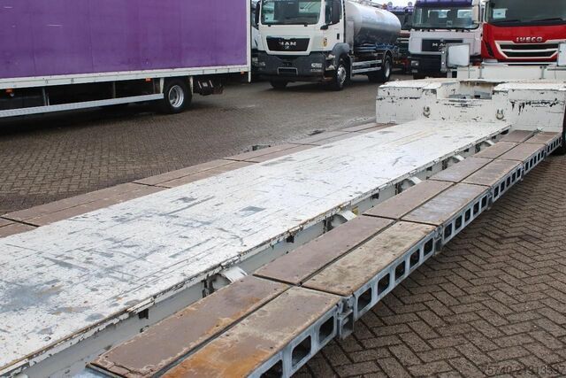 Semi carregador baixo Faymonville extentadable 20m disconnectable front + 42000kg...