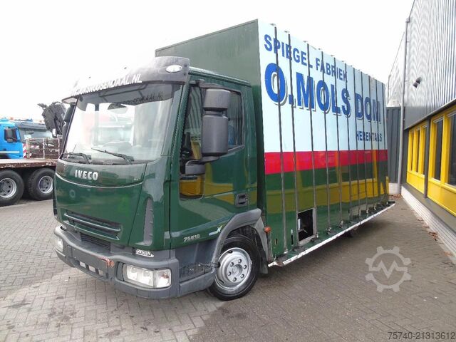 Glasstransportør Iveco Eurocargo 75 E 180  GLASWAGEN