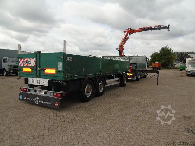 Kranabíll MAN TGS 18.440 + ATLAS 165 + EURO 5 + TRAILER 3 AXL...