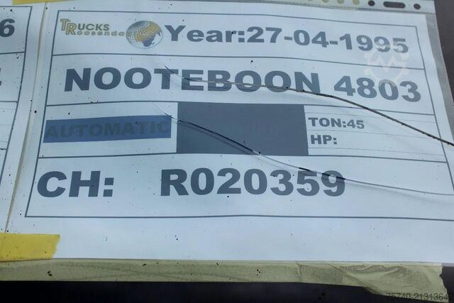 Напівпричепи BE Nooteboom EURO 4803 + 3x SAF AXLE