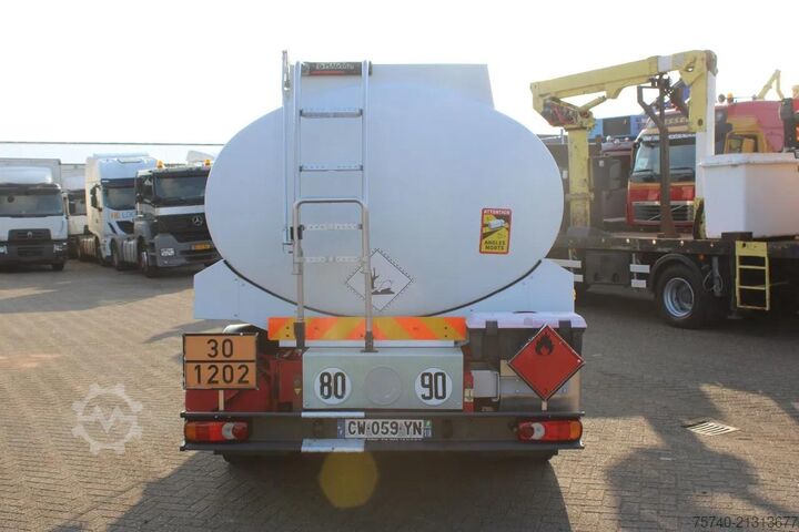 タンカー Renault Midlum 250 + 2 COMP + 6180liter + euro 2 + manual