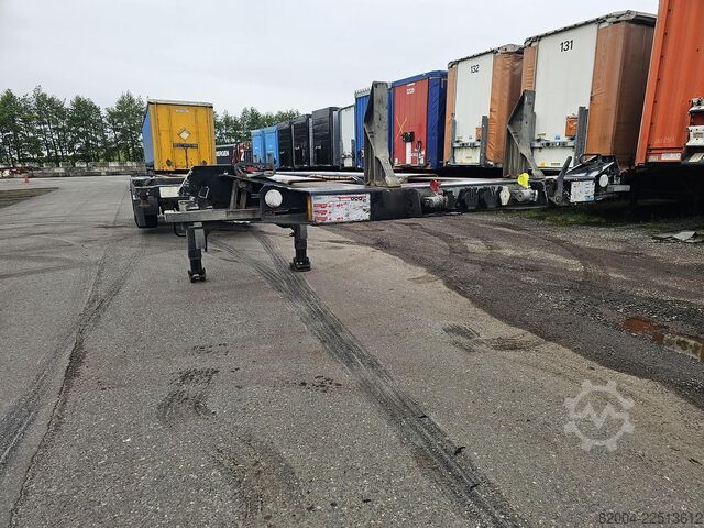 Контейнерні перевезення D-TEC FLEXI TRAILER - ALL CONNECTIONS - BPW DRUM - AP...