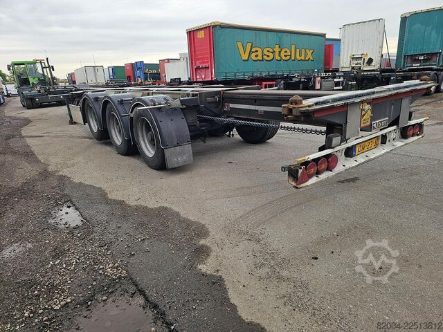 Контейнерні перевезення D-TEC FLEXI TRAILER - ALL CONNECTIONS - BPW DRUM - AP...