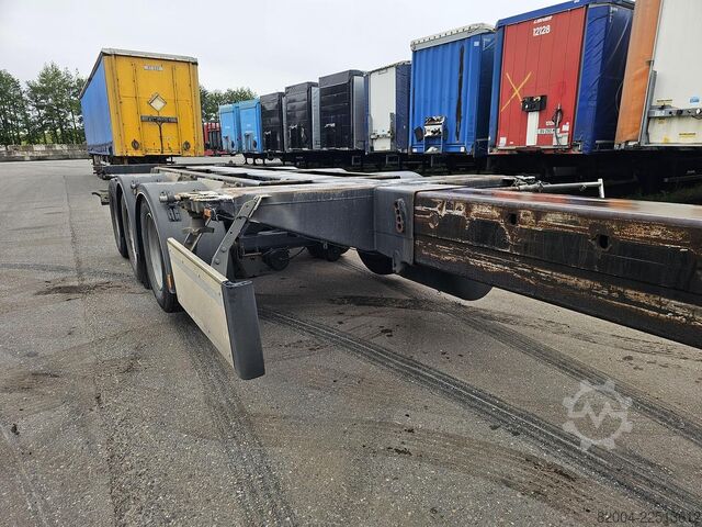 Контейнерні перевезення D-TEC FLEXI TRAILER - ALL CONNECTIONS - BPW DRUM - AP...
