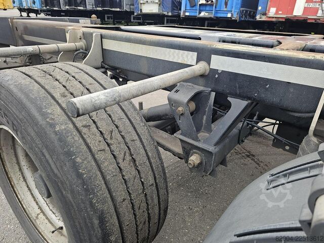 Kontejnerski transport D-TEC FLEXI TRAILER - ALL CONNECTIONS - BPW DRUM - AP...