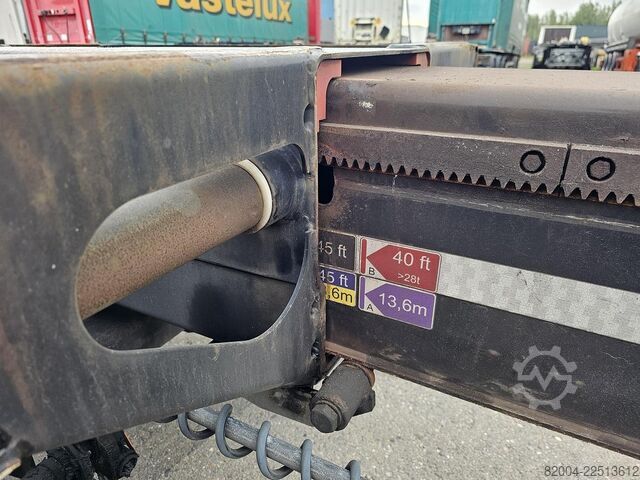 Kontejnerski transport D-TEC FLEXI TRAILER - ALL CONNECTIONS - BPW DRUM - AP...
