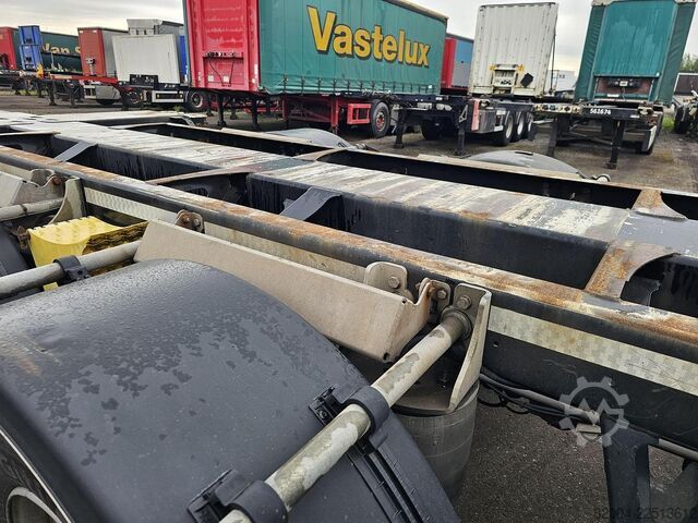 Kontejnerski transport D-TEC FLEXI TRAILER - ALL CONNECTIONS - BPW DRUM - AP...
