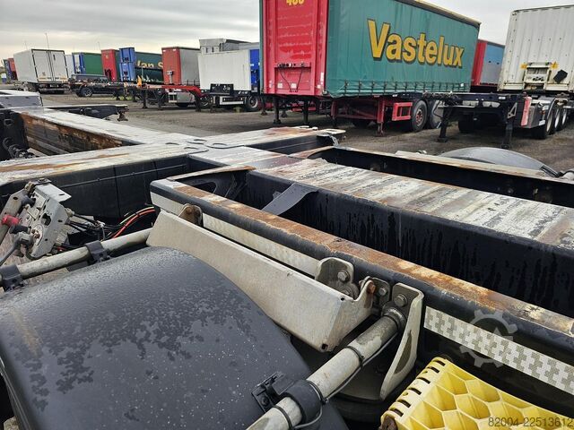 Kontejnerski transport D-TEC FLEXI TRAILER - ALL CONNECTIONS - BPW DRUM - AP...