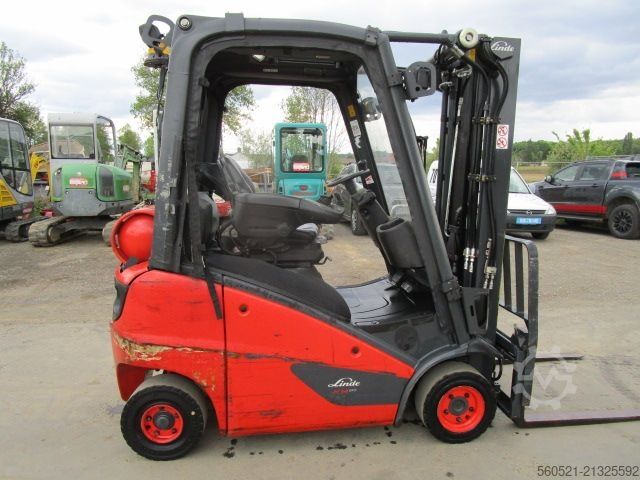 LPG Forklifts Linde H14T-01 Triplex-FH 4,60m + Seitenschieber