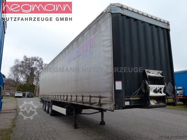 Open semitrailer with tarp KRONE SDP 27, BPW ECO Plus,  Standart, Deutsch