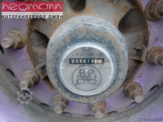 Open semitrailer with tarp KRONE SDP 27, BPW ECO Plus,  Standart, Deutsch