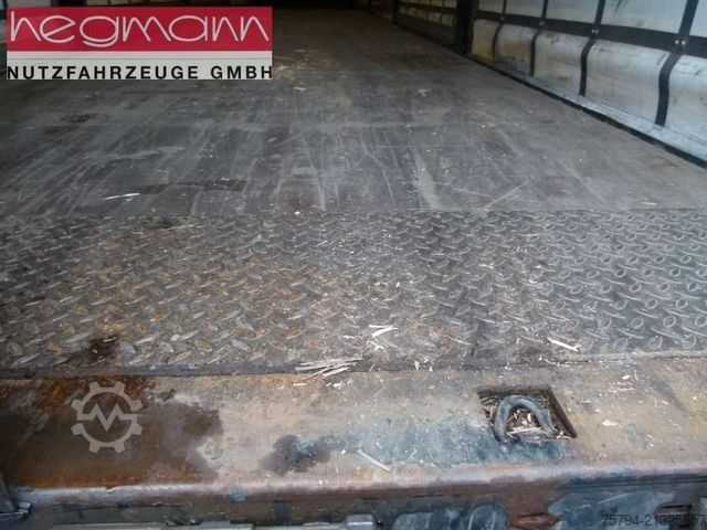 Open semitrailer with tarp KRONE SDP 27, BPW ECO Plus,  Standart, Deutsch