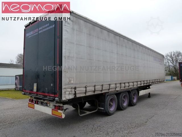 Open semitrailer with tarp KRONE SDP 27, BPW ECO Plus,  Standart, Deutsch