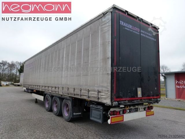 Open semitrailer with tarp KRONE SDP 27, BPW ECO Plus,  Standart, Deutsch