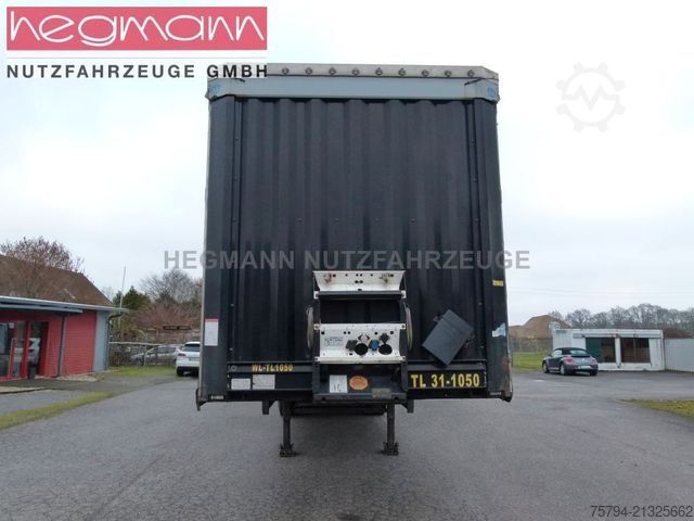 Open semitrailer with tarp KRONE SDP 27, BPW ECO Plus,  Standart, Deutsch