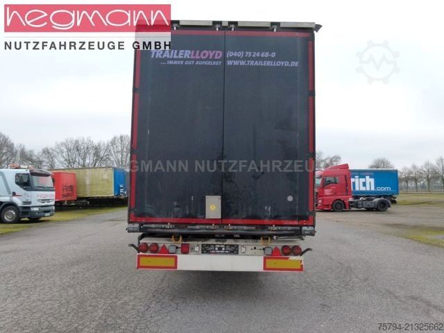 Open semitrailer with tarp KRONE SDP 27, BPW ECO Plus,  Standart, Deutsch