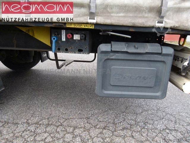 Open semitrailer with tarp KRONE SDP 27, BPW ECO Plus,  Standart, Deutsch