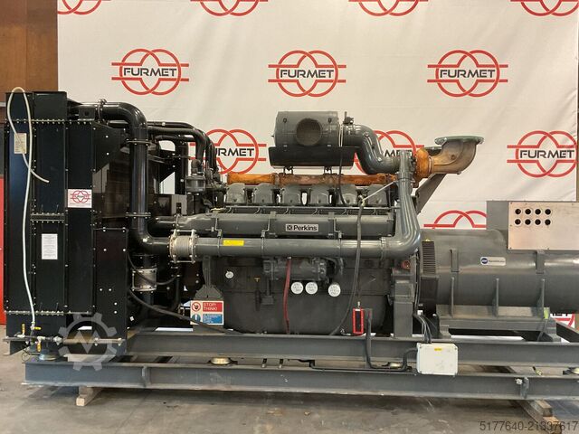 Moteur Perkins 4012TAG1A, 1300KVA, Low standby hours. Complete...